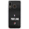 NBA Portland Trail Blazers Jersey Galaxy A20 Clear Case